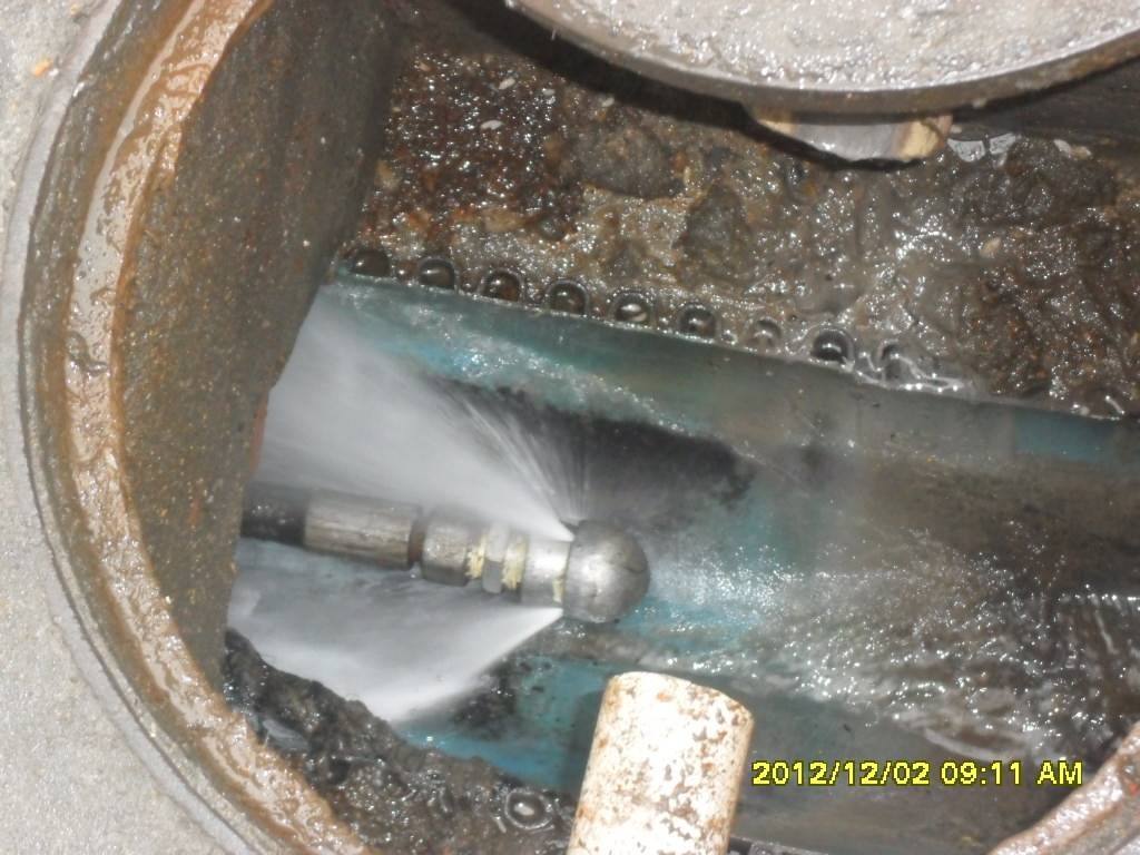 本号镇污水管道高压清洗
